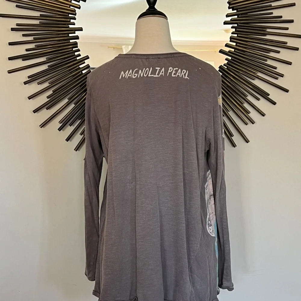 Magnolia Pearl Gray Long Sleeve Tunic - Picture 3 of 6